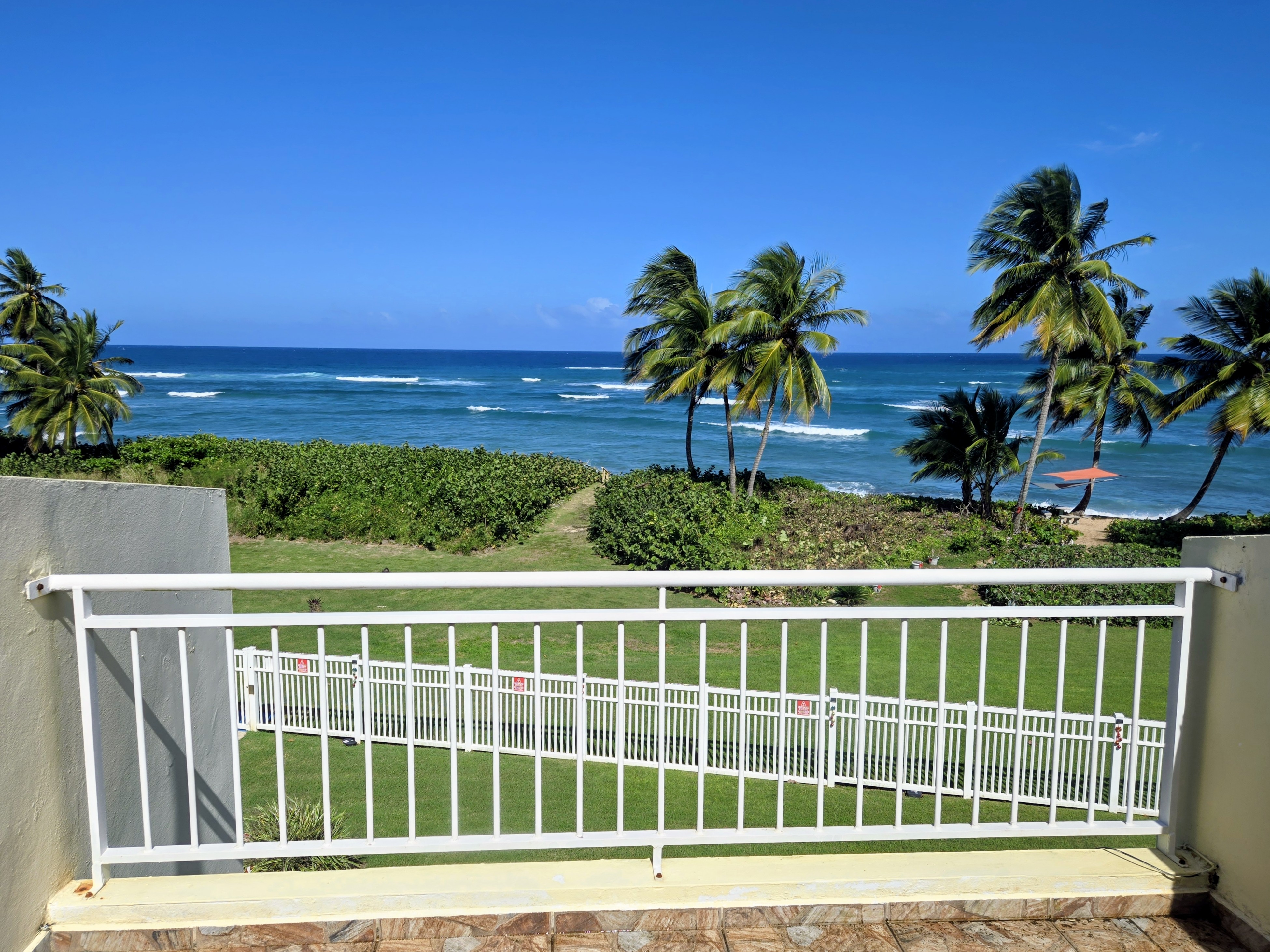 Ocean view from terrace